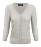 V-Neck Button Down Knit Cardigan Sweater Shop Style & More | Fresh Looks, Everyday Deals & Free Shipping