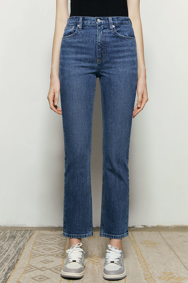 Activity Grrrl High Rise Kick Crop Jeans HJ017 Hey Joanie