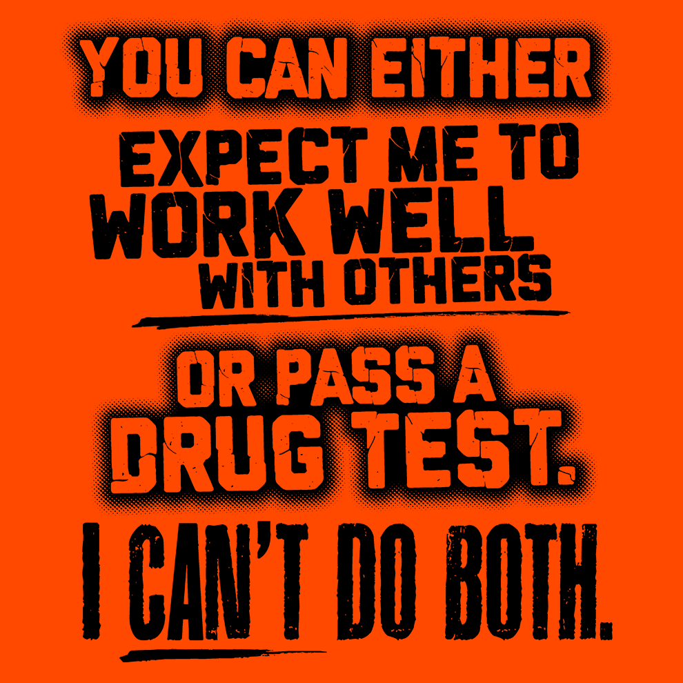 I Can't Do Both - Safety Yellow T-Shirt Armed American Supply