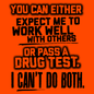 I Can't Do Both - Safety Yellow T-Shirt Armed American Supply