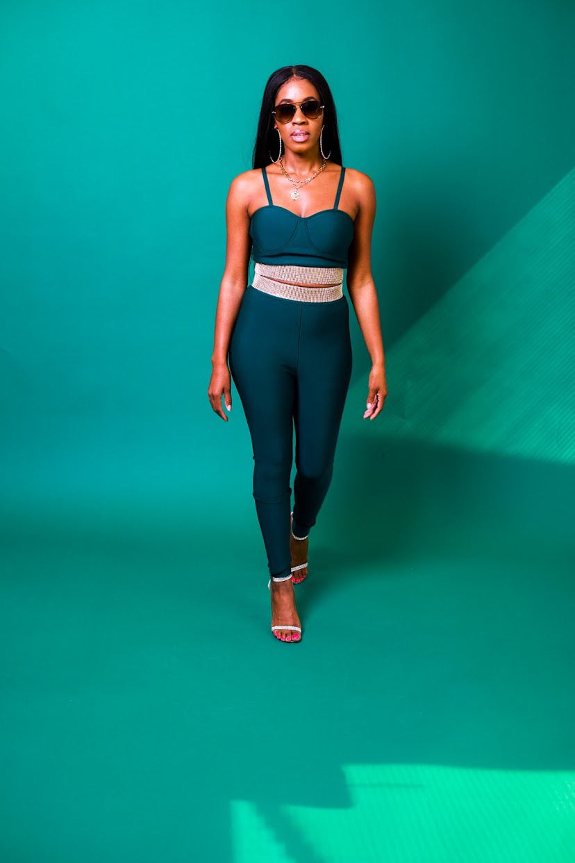 Currency Crop Top Porshia By Porshia Banks