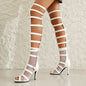 Womens Classic Black And White Fashion Boots See size chart under “more details” The Fashion Celestial