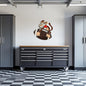 Monkey F'n a Football Garage Wall Decal Armed American Supply