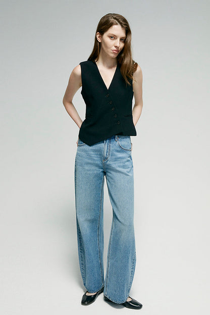 Slope Curve Jeans HJ039 Hey Joanie