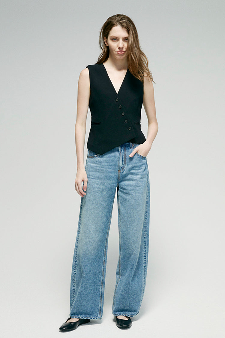 Slope Curve Jeans HJ039 Hey Joanie