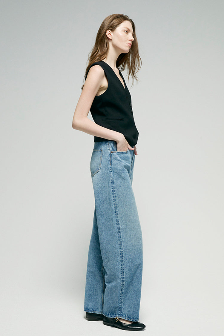 Slope Curve Jeans HJ039 Hey Joanie