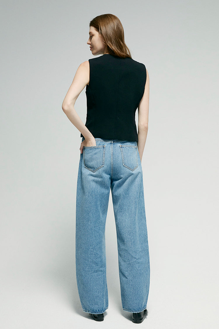 Slope Curve Jeans HJ039 Hey Joanie