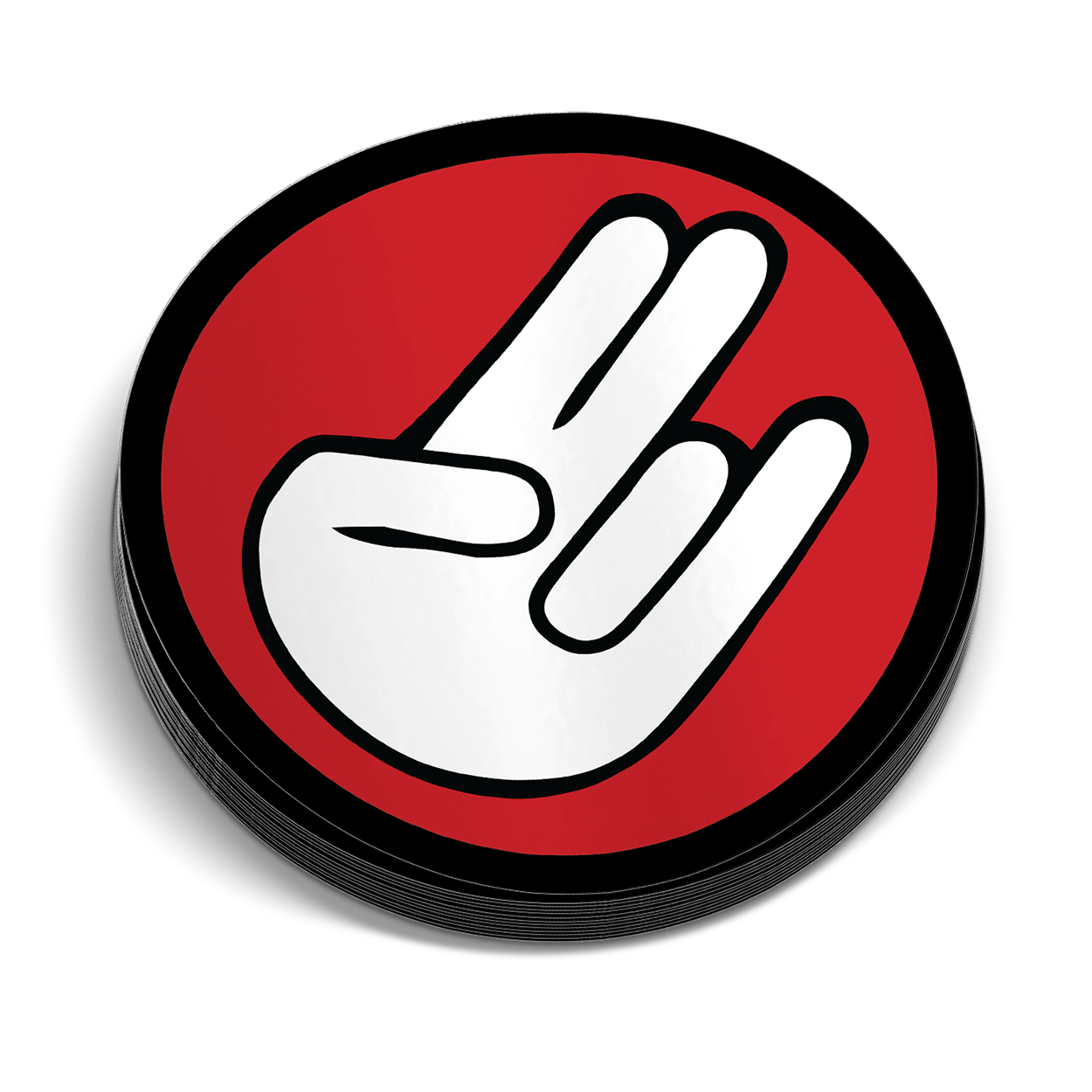 Shocker Hard Hat Decal Armed American Supply