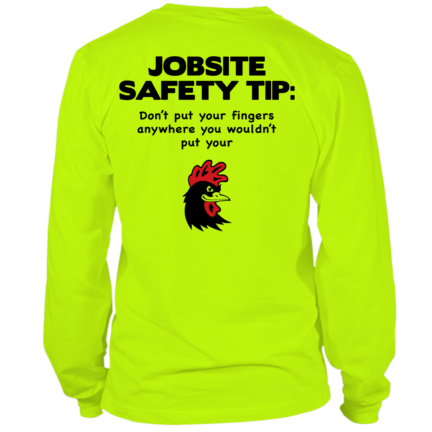 Jobsite - Long Sleeve Hi-Vis T-Shirt Armed American Supply