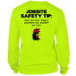 Jobsite - Long Sleeve Hi-Vis T-Shirt Armed American Supply