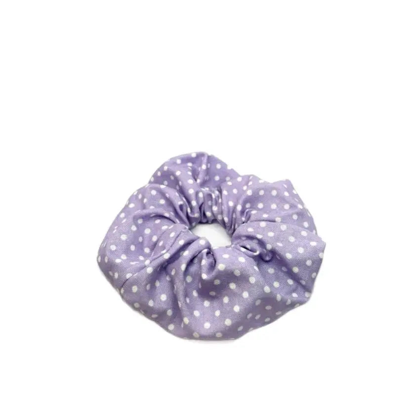 Mini Purple Dotted Scrunchie Enchanted Scrunch