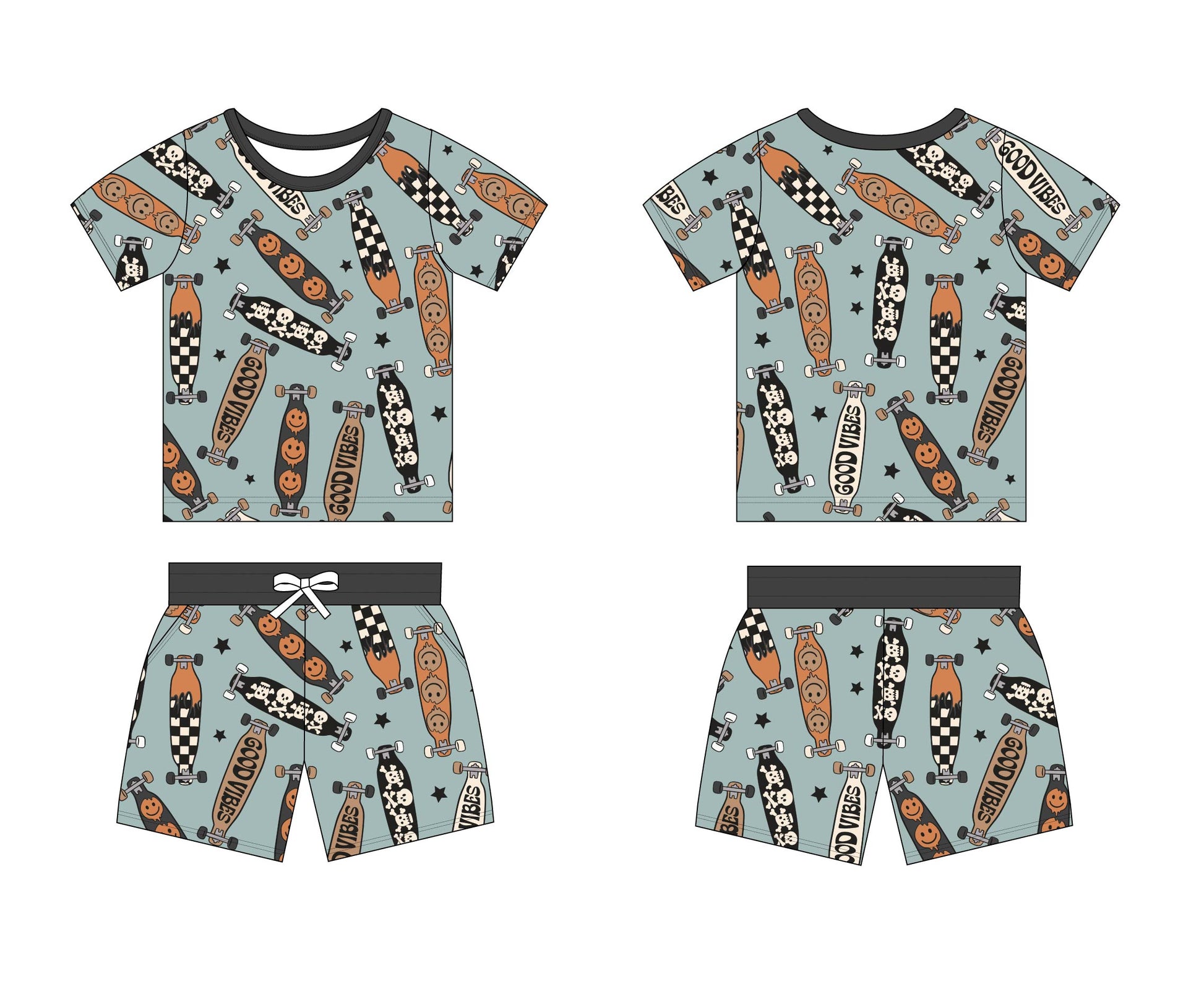 Aleister - Pocket Short Set Blush Lotus