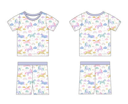 Elliana - Short Set Blush Lotus
