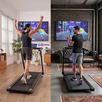 DeerRun X20 Incline Home Treadmill with 15% Auto Incline & Full Running Deck | 400 lbs, 11.3 mph DeerRun®