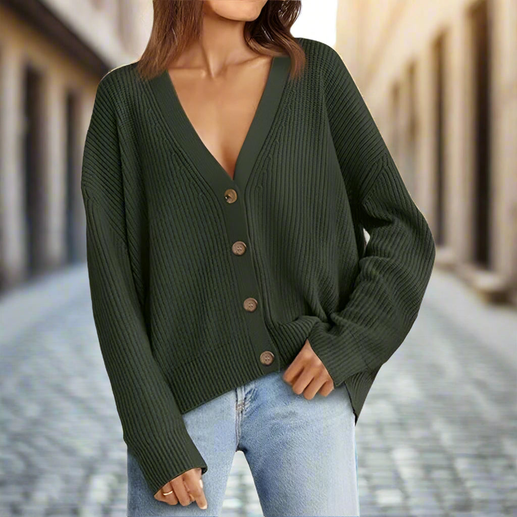 Women’s Lightweight Button Cardigan FitiqueFit