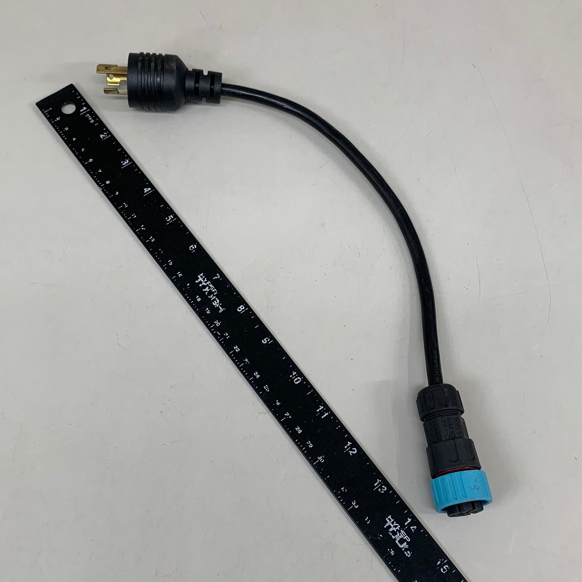 GROWER'S CHOICE Lighting Adapter Cord 15" Full Length 11" Cord M-25 277V PayWut