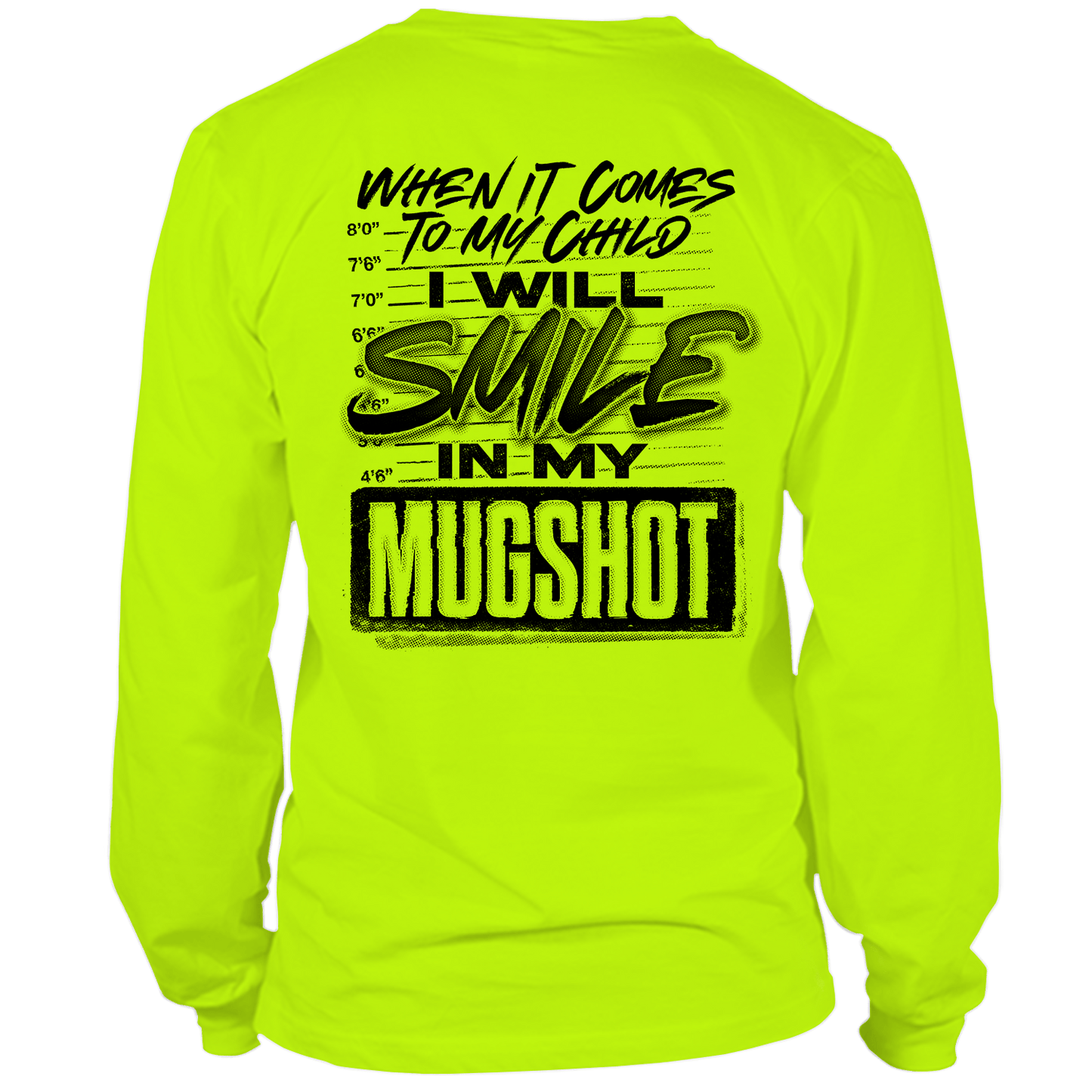 Mugshot - Long Sleeve Hi-Vis T-Shirt Armed American Supply