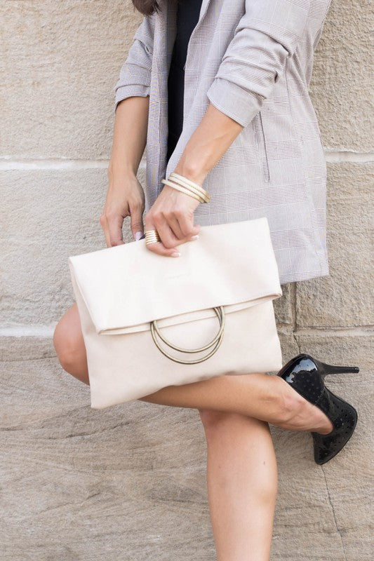 Fold-over O-ring Clutch See size chart under “more details” The Fashion Celestial