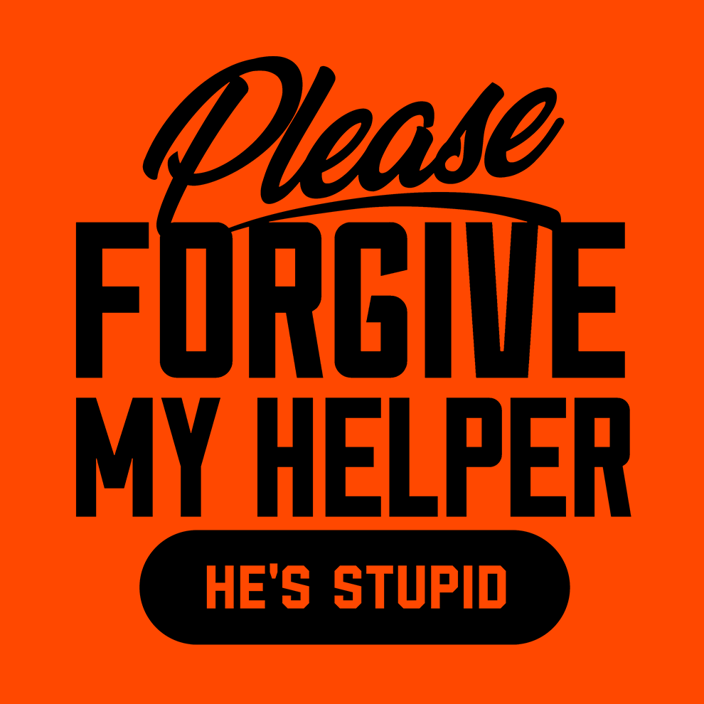 My Helper - Long Sleeve Hi-Vis T-Shirt Armed American Supply