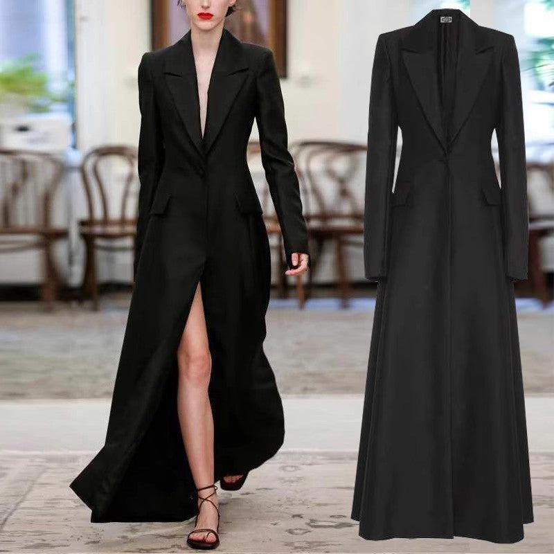 Women's Design Sense Niche Temperament Lightly Mature Adult Lady Like Woman King-size Coat See size chart under “more details” The Fashion Celestial