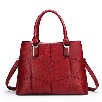 Luxury 3 Piece Leather Tote Set | Genuine Leather Cowgirl Shoulder Bag & Clutch Country in My Heart