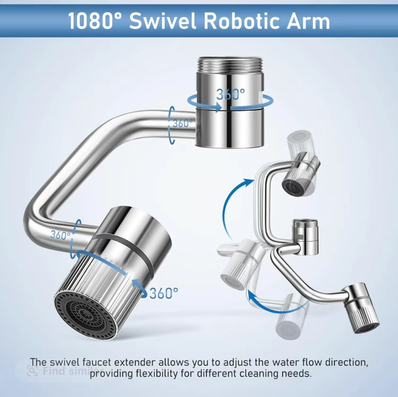 AquaSpin Faucet Extender