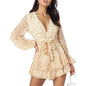 Floral Breeze Chiffon Dress | Casual Printed One-Piece Dress Country in My Heart