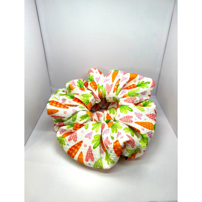 Heart Carrots Easter Bullet Scrunchie Enchanted Scrunch