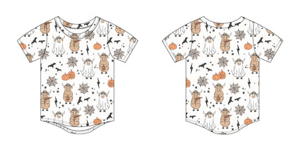 Cowloween - Everyday Tee Blush Lotus