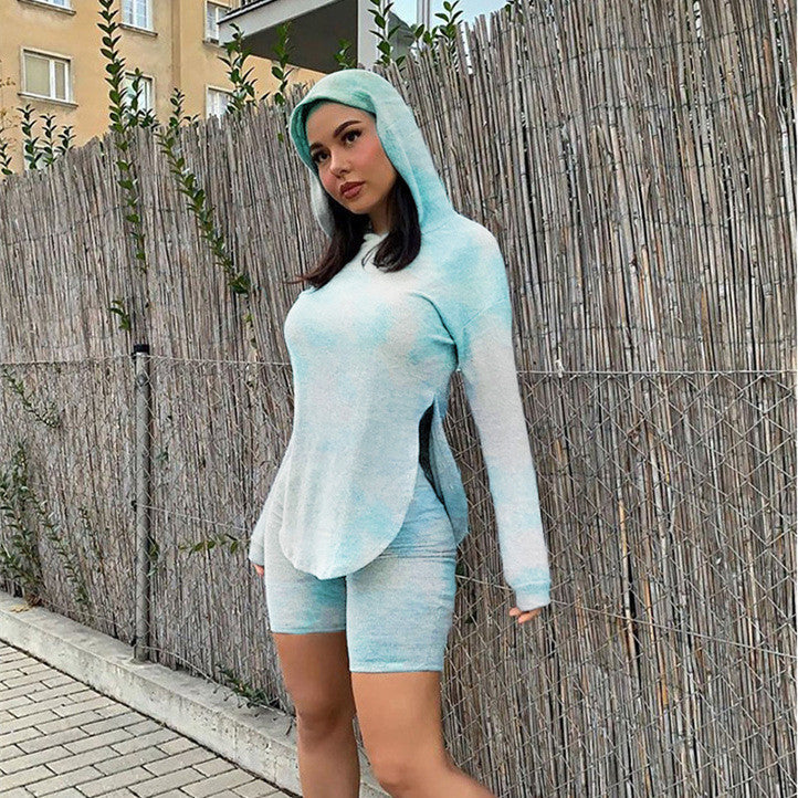 Women's Casual Fashion Hoodie Sports Two Piece Set See size chart under “more details” The Fashion Celestial