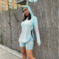 Women's Casual Fashion Hoodie Sports Two Piece Set See size chart under “more details” The Fashion Celestial