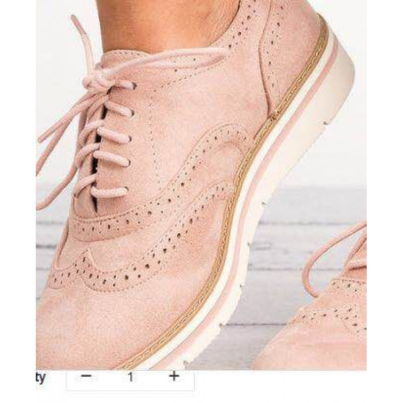 Women’s Retro British-Style Casual Shoes – Chic Everyday Sneakers FitiqueFit