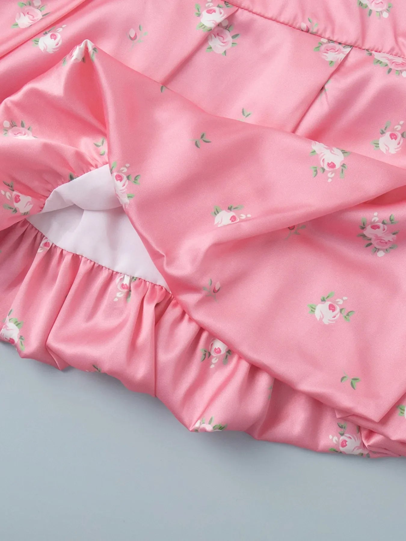 Floral Print Cami and Skirt Set See size chart under “more details” The Fashion Celestial
