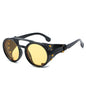 Steampunk Sunglasses Brand Design Round Sunglass FitiqueFit