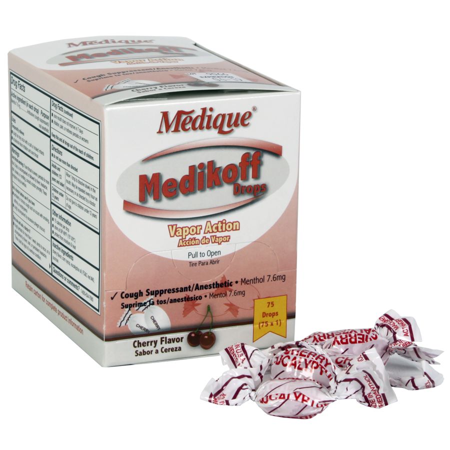 Medikoff Drops, 75/box quakekits.com