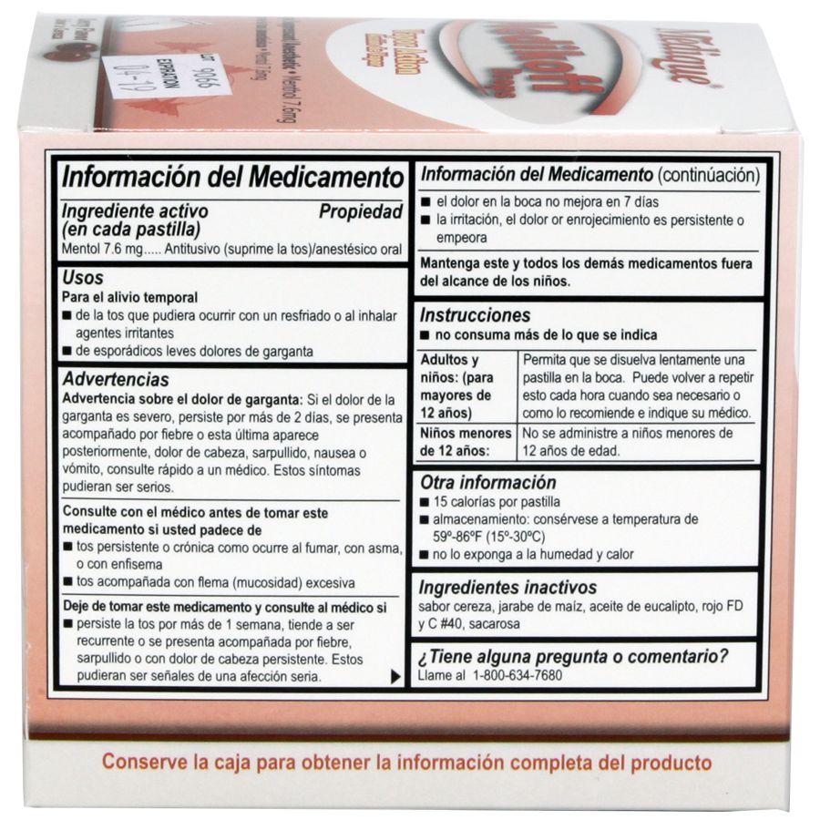 Medikoff Drops, 75/box quakekits.com