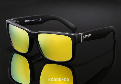 Men's Polarized Sport Sunglasses – UV400 Square Frame FitiqueFit