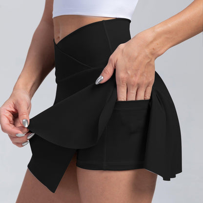 Cowgirl Fit High-Waisted Yoga Skirt Shorts | Sporty, Stylish & Comfortable Activewear Country in My Heart