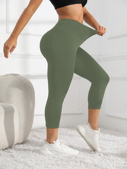 7-Point Athletic Pocketed Skin-Tight Fitness High-Waist Butt-Lifting Cycling Yoga Leggings NovaCart
