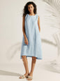 100% Linen Sleeveless Dress SIENNA LINTICO