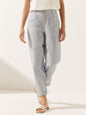 Linen Simple Button Fly Trousers HEIDI LINTICO