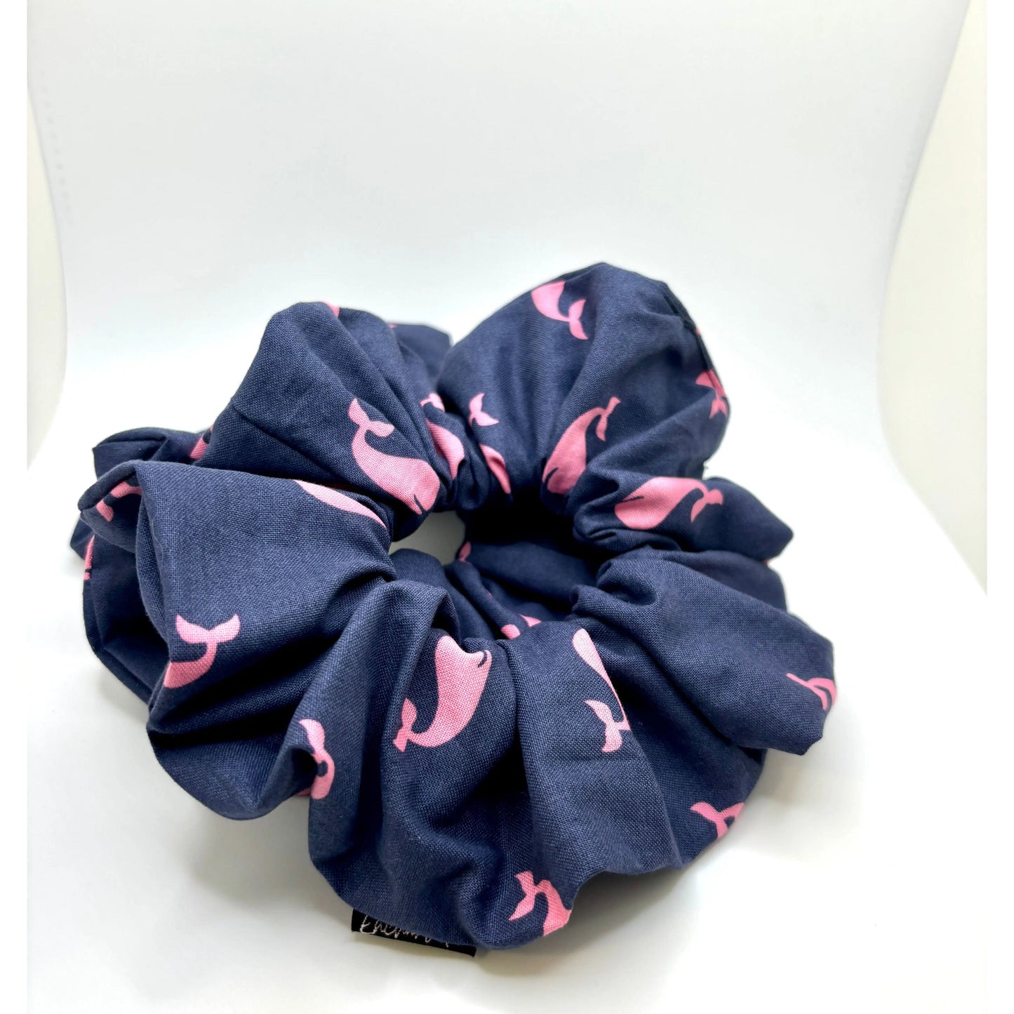Pink Whale Scrunchie Enchanted Scrunch