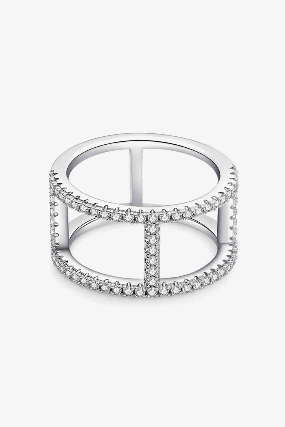 Always Get Better Moissanite Ring – Modern Minimalist Design See size chart under “more details” The Fashion Celestial