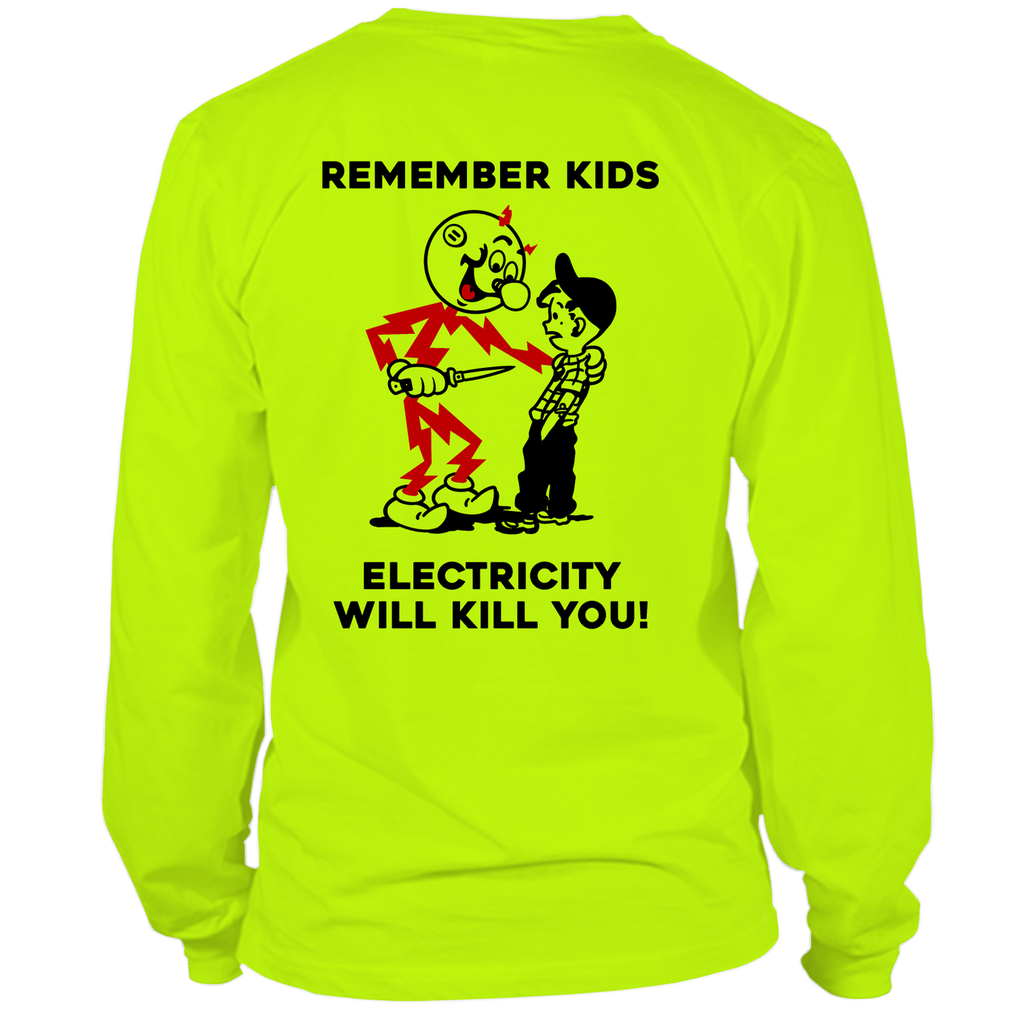Remember Kids - Long Sleeve Hi-Vis T-Shirt Armed American Supply