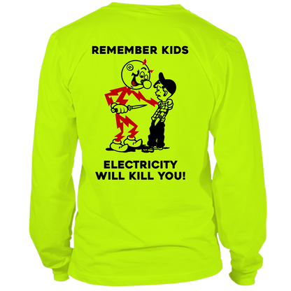 Remember Kids - Long Sleeve Hi-Vis T-Shirt Armed American Supply