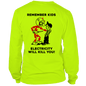 Remember Kids - Long Sleeve Hi-Vis T-Shirt Armed American Supply