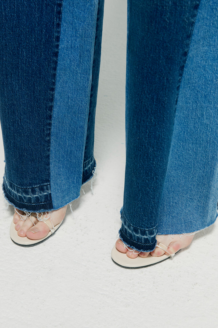 Shadow Split Wideleg Jeans HJ056 Hey Joanie