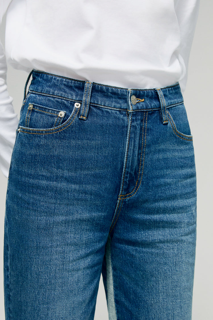 Shadow Split Wideleg Jeans HJ056 Hey Joanie