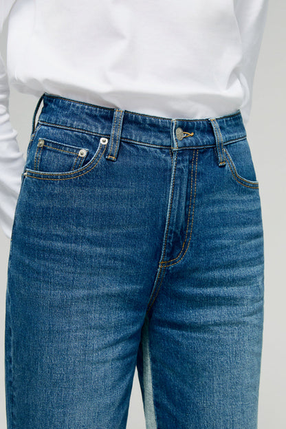 Shadow Split Wideleg Jeans HJ056 Hey Joanie
