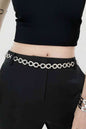 Alloy Elegance Lobster Clasp Belt – Stylish and Durable Design See size chart under “more details” The Fashion Celestial